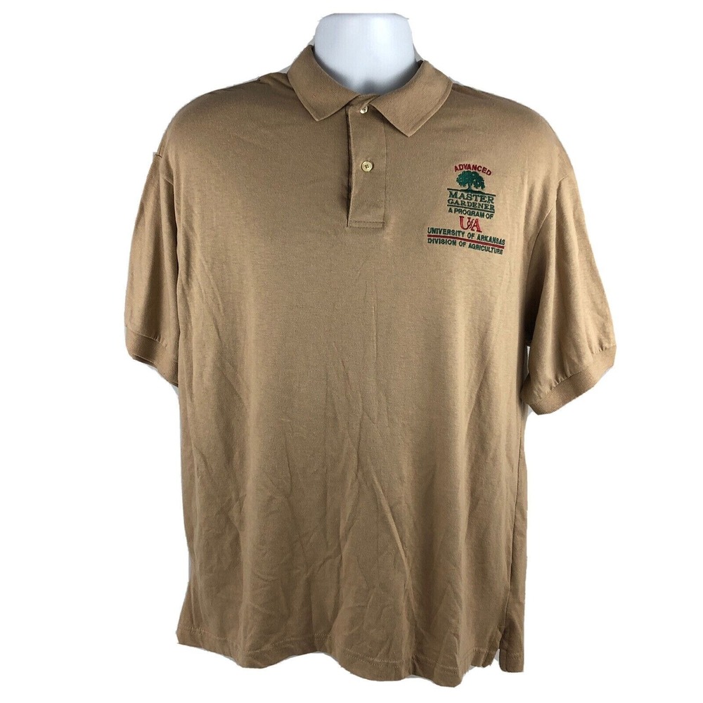 University Of Arkansas Advanced‎ Master Gardener Program Polo Shirt Size Large
